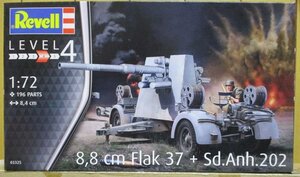 Revell ★ 03325 1/72 独 8.8cm Flak37 + Sd.Anh.202