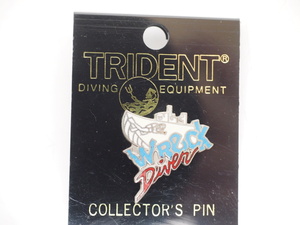 未使用・展示品 TRIDENT ピンバッチ [KB43796]