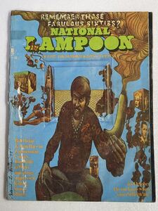 当時物 NATIONAL LAMPOON 1972 No.31 Vol.1 検・洋書 アメコミ 風刺 コミック 雑誌