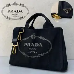 プラダ カナパ PRADA 2way ショルダー ハンドバッグ 1BG439 S