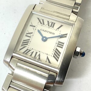 I846-W6-1605◎【電池交換済み/稼働】 Cartier カルティエ タンクフランセーズ 2334 レディース 腕時計 クォーツ