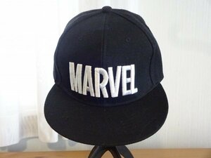 ●AVENGERS●MARVEL　キッズ帽子　男の子　マーベル　黒色帽子　サイズ５４cm〜５７cm　キャップ　帽子