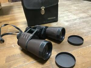 BINOCULAR SUPER ZENITH 12×50 Field 5° 双眼鏡 リアキャップ2個・ストラップ・ケース付 現状品