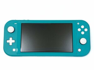 △【5】初期化済み Nintendo switch Lite/スイッチライト ターコイズ 本体のみ 同梱不可 1円スタート