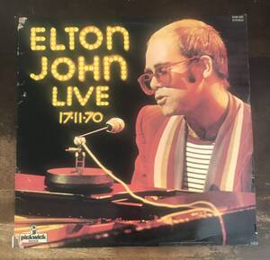 ■ELTON JOHN ■エルトン・ジョン■Live 17-11-70 / 1LP / Pickwick Records / UK Press / Very Rare / アナログ盤 / ヴィンテージLP / 歴