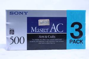 ◆ 　SONY βテープ３本パック 3L-500MAC　未開封　　#30340　◆