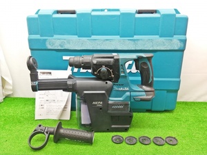 中古品 makita マキタ 24mm 18V 充電式 ハンマドリル 集じんシステム付 HR244DZ