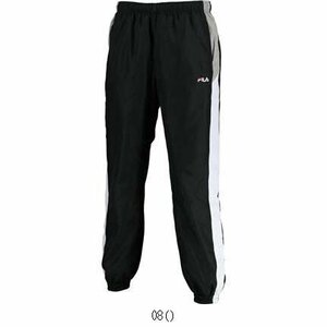 W0491▲FILA▲新品▲ ウィンドパンツ FM6373 裏付きウインドパンツ　08ブラック　M