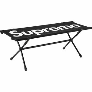 【新品 黒 Supreme Helinox Bench One】 ヘリノックス ベンチ kermit chair 椅子 tactical field stool box logo lawn metal folding