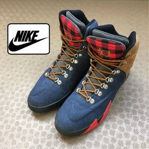 ★【 NIKE 】★ KD 6 NSWライフスタイルQS デニム ハイカットシューズ★サイズ26