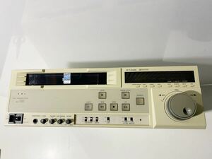 H3-4-040313 イヤホンから音声動作のみ確認　Panasonic 業務用 S-VHS ビデオプレーヤー AG-7150 中古 現状品