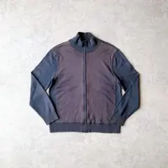 00s Y2K OLD GAP オールドギャップ ツートン ジップアップ ニット