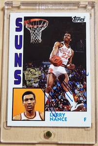 レア SP サイン 2006 -07 Topps LARRY NANCE Auto / ラリー ナンス Autograph (1st Dunk Contest Champion) NBA