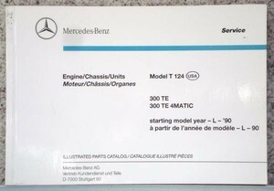 MERCEDES-BENZ TYPE 300TE/300TE 4MATIC MODEL T124 USA