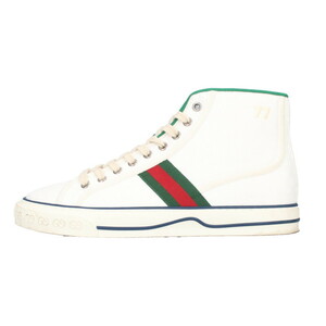 グッチ GUCCI 625807 サイズ:7 GG総柄ハイカットスニーカー 中古 BS99