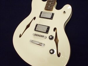 Squier Affinity Series Starcaster Deluxe Olympic White スクワイヤー スターキャスター セミホロウ