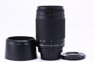 【極上品】ニコン NIKON AF NIKKOR 70-300mm F4-5.6 G ブラック #12605