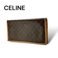 CELINE セリーヌ 　長財布　二つ折り　レザー　ブラウン　G289