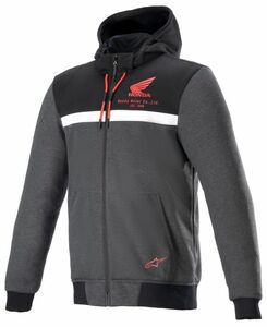 アルパインスターズ×ホンダ クローム ストリート フーディー L ブラック レッド ライディング alpinestars×HONDA 4201323 新品 同梱不可