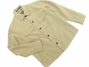 MEN’S BIGI メンズビギ UNION STATION シャツ ジャケット sizeS/ベージュ ■◇ ☆ eda5 メンズ