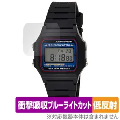 CASIO Collection STANDARD F-105 / F-105W シリーズ 保護フィルム OverLay Absorber 低反射 for カシオ 衝撃吸収 ブルーライトカット