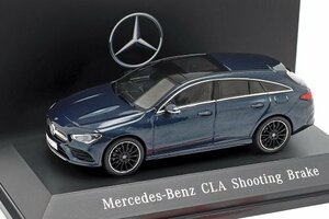 スパーク　1/43　メルセデスベンツ・CLA シューティングブレーク X118　denimblue　2019　メルセデス特注　0475