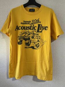 ■ 長渕剛 ■ 30th acoustic live ツアー Hummer ハマー Tシャツ ■ M ■ 長渕　剛