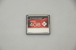 インボイス対応 中古 シリコンパワー コンパクトフラッシュ 4GB SILICON POWER CompactFlash