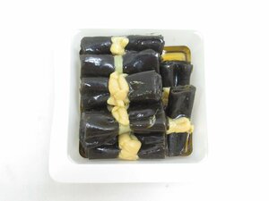 ★【直接引取不可】 食品サンプル ディスプレイ 昆布煮 昆布 煮物 昆布の煮もの 和食 惣菜 おかず 一品 見本品 料理模型 飲食店 置物