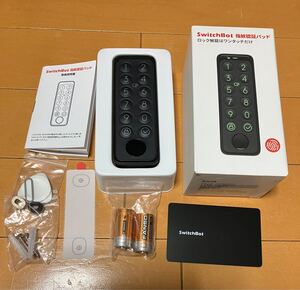 【ジャンク品】SwitchBotキーパットタッチ指紋認証 