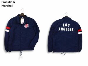 【新品 未使用】 Franklin & Marshall フランクリン＆マーシャル 通年 LOS ANGELES ナイロン コーチ ジャケット Sz.L メンズ　I4T02518_8#O