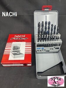 【新品未使用品】☆ナチ NACHI ドリルセット19本 ステンレス用 HSS-Co 不二越 コバルトハイス 1～10×0,5mm ケース付き☆茨城県下妻市