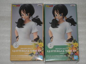 ドラゴンボールz　ビーデル　2種セット　glitter&glamours　videl　フィギュア　プライズ　非売品　dragonball