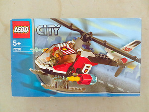 新品　LEGO　レゴ　シティ 消防 ヘリコプター ブロック　7238　未開封