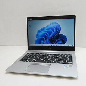 ▽HP EliteBook 830 G6【Core i5-8265U/8GB/SSD256GB(M.2)/Win11Pro-64bit/Bluetooth/13.3型/ACアダプター付属】