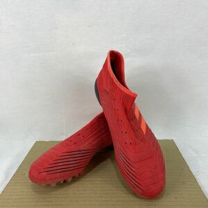 k adidas アディダス　フットボールサッカーシューズ　レッド　26.5ｃｍ　中古