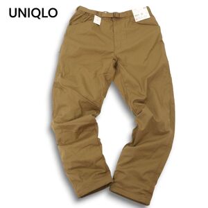 【新品 23AW】 UNIQLO ユニクロ 秋冬 裏起毛 ヒートテック★ ウォーム イージー パンツ Sz.M　メンズ 未使用　C4B04680_A#Q