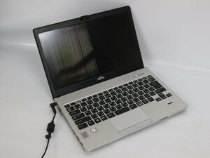 ジャンク品 ノートPC 13.3型ワイド FUJITSU LIFEBOOK S935/K FMVS03004 Core i5第5世代 メモリ2GB HDD無 USB 3.0対応 起動確認済 代引き可