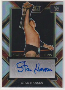 WWE STAN HANSEN AUTO 2023 PANINI SELECT PRIZM AUTOGRAPH SIGNATURE SELECTIONS スタン・ハンセン 直筆 サイン プリズム 全日本 プロレス