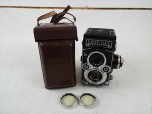 ☆ Rollei ROLLEIFLEX 3.5F ローライフレックス ホワイトフェイス 二眼レフカメラ 中古 現状品 240707B9168