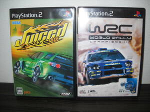 ■当店限定 PS2ソフトセット■【Juiced チューンドカー伝説 / WRC～ワールド・ラリー・チャンピオンシップ～】 　合計 ３本　　B