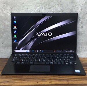 1円～ ●SONY VAIO Pro PK / Core i7 8565U (1.80GHz) / メモリ 16GB / SSD 128GB / 14型 4K (3840×2160) / Windows10 Pro 64bit