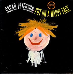 USオリジLP！DG 深溝 MONO盤 Oscar Peterson / Put On A Happy Face 66年【Verve V-8660】オスカー・ピーターソン Ray Brown , Ed Thigpen