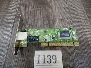 1139★Buffalo★ロープロファイル★10M/100M LANボード★LGY-PCI-TXD
