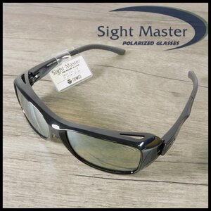 新品 1円～ サイトマスター Sight Master キャノピー ブラック LB/SM ライトブラウン シルバーミラー 偏光サングラス Canopy BLACK【3751】