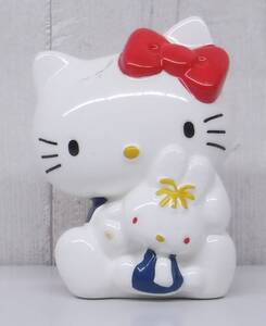 昭和レトロ 当時物 ＊レトロ貯金箱 ＊SANRIO サンリオ ＊ハローキティ ＊置物 インテリア 雑貨 ＊MADE IN JAPAN 日本製 ＊9cm