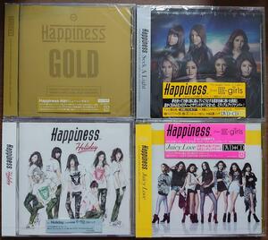 Happiness シングルCD セット 新品未開封 LDH