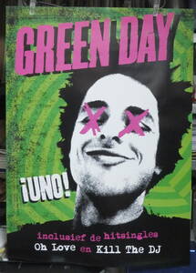 グリーン・デイ GREEN DAY - UNO! /ポスター!!