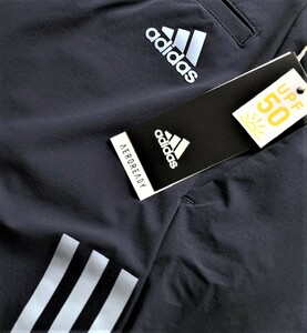 ◆adidas◆アディダス◆EXストレッチACTIVEパフォーマンスパンツ◆85◆ネイビー