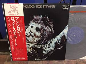 ■帯付き2LP◆ロッド・スチュワート／アンソロジー　◆日本独自編集盤　Rod Stewart